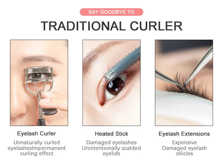 Heating Eyelash Curler, LALASANI Electric Portable Heated Eyelash Curler