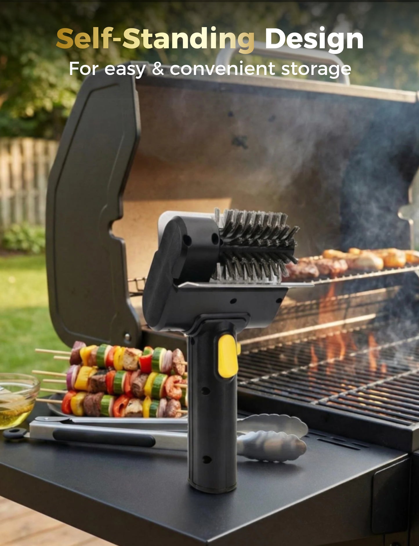High Torque Electric Grill Cleaning Brush