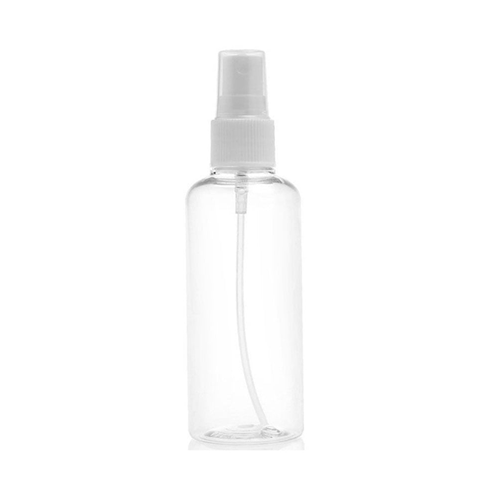 10Pcs 100ml Travel Transparent Plastic Perfume Atomizer Empty Misty Spray Bottle